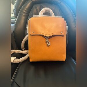 Rebecca Minkoff Honey Leather Convertible Backpack NWT